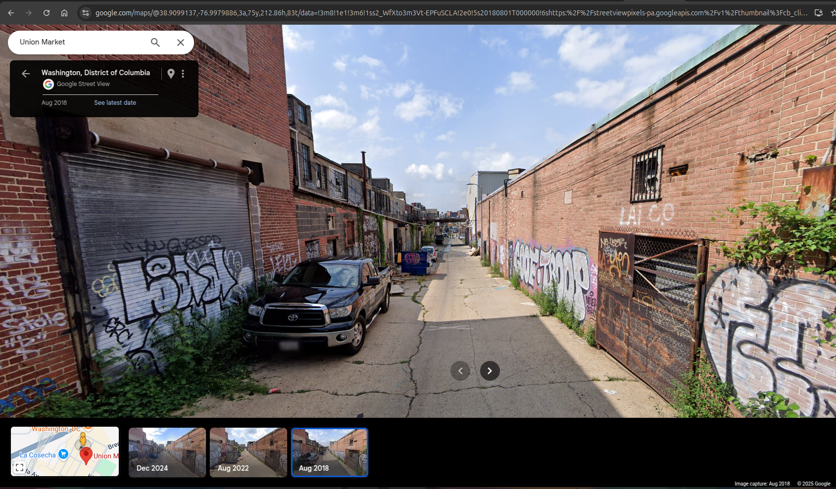 Google Maps Street View Google Maps Street View"